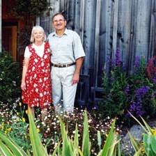 karen and frank, owners of inn at roundstone farm